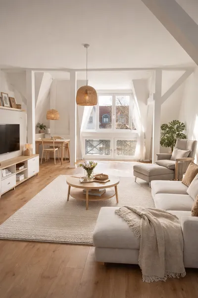 Modernisiertes 5 Zimmer Apartment mit Terrasse und Einbauküche / ohne Aufzug — photo 1